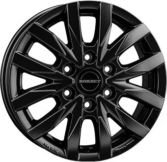 Alu platišče BORBET CW6 6,5x17 6x120 ET50 CH74,6 mat črna