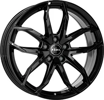 Alu platišče RIAL LUCCA 6,5x17 4x100 ET45 CH63,3 sijajno črna