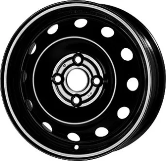 Jekleno platišče MW STEEL 14189 5,0x14 4x100 ET49 CH54,1 črna