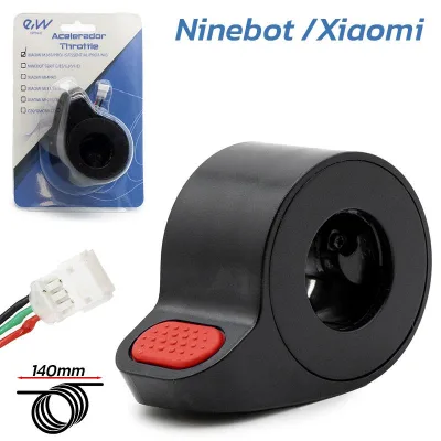 Ročica za plin za Ninebot in Xiaomi, rdeča - konektor JST ZH