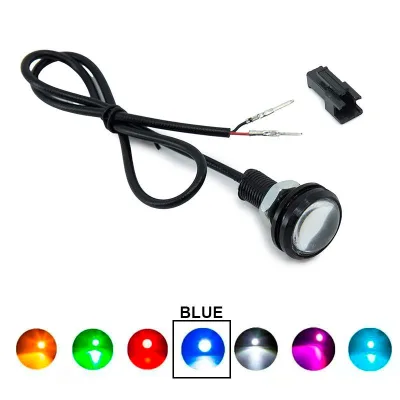 LED luč Eagle Eye 12V modra - 1 kos