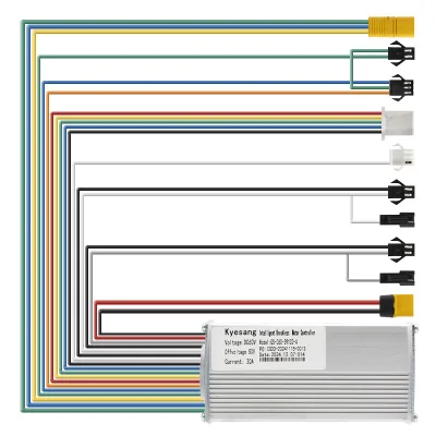 Krmilnik 60V 30A 1500W-A LCD QS-S4 [Kyesang]