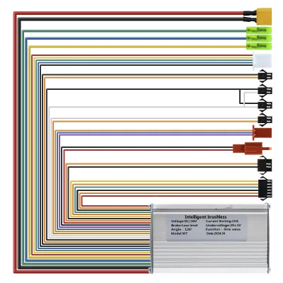 Krmilnik 36 V 15A 350W LCD Liviae