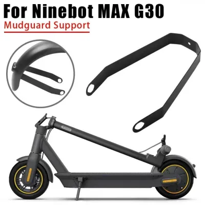 Črni kovinski nosilci blatnika za NINEBOT MAX G30