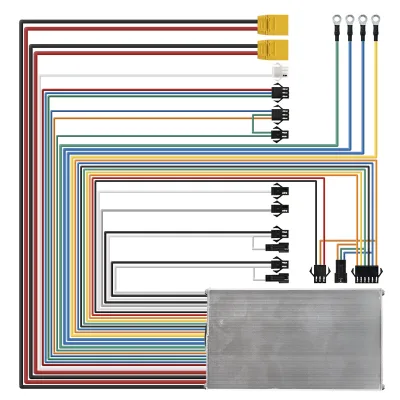 Krmilnik 72v 45a 3000W - A in B LCD QS-S4 [Kyesang]