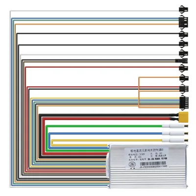 Krmilnik 48V 25A 1200W-B LCD JP [J&P]