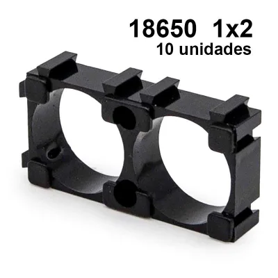 Nosilec celic 18650 1x2 - 10 kosov