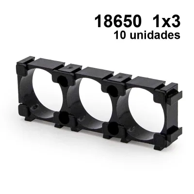 Nosilec celic 18650 1x3 - 10 kosov
