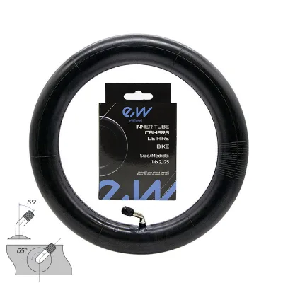 Zračnica 14X2.125 s kotnim ventilom 65ºx65º Ewheel