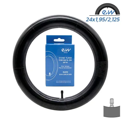 Zračnica 24x1.95/2.125 z ravnim ventilom Ewheel