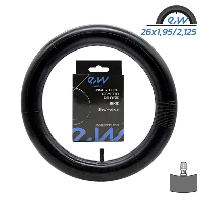 Zračnica 26x1.95/2.125 z ravnim ventilom Ewheel