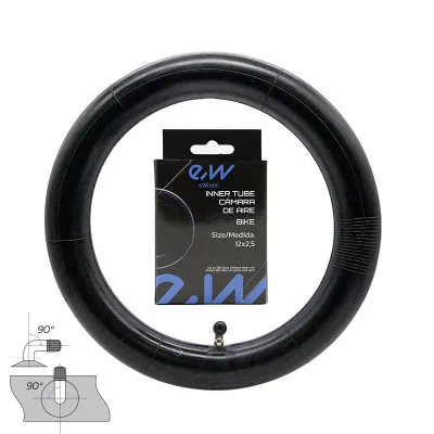 Zračnica 12x2.5 s kotnim ventilom 90x90 [Ewheel]