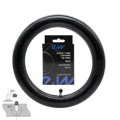 Zračnica 16x2.5 s kotnim ventilom 90ºx90º [Ewheel]