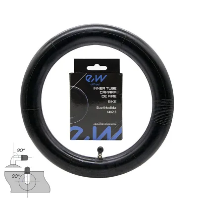 Zračnica 14x2.5 s kotnim ventilom 90ºx90º [Ewheel]