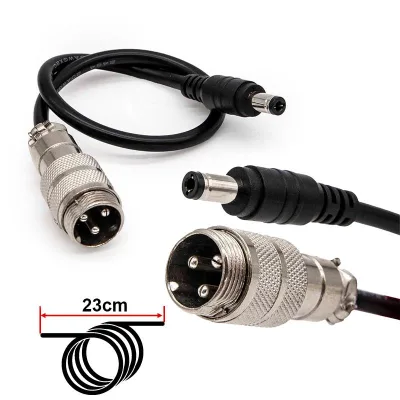 Adapter GX16 na DC55x25