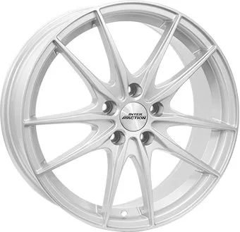 Alu platišče INTER ACTION ZODIAC 6,0x15 5x100 ET38 CH57,1 srebrna