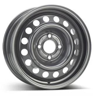 Jekleno platišče STEEL WHEELS 6530 5,5x14 4x100 ET36 CH60,1 črna