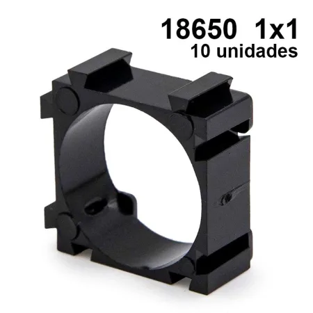 Nosilec celic 18650 1x1 - 10 kosov