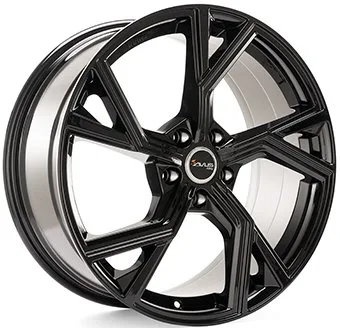 Alu platišče AVUS AF20 8,5x19 5x112 ET48 CH57,1 sijajno črna