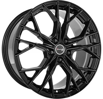 Alu platišče AVUS AC-M10 8,5x20 5x120 ET35 CH72,6 sijajno črna