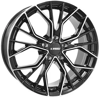 Alu platišče IT WHEELS TIARA 8,0x18 5x112 ET45 CH66,5 sijajno črna / polirana