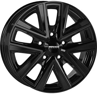 Alu platišče MONACO WHEELS VT2 6,5x16 5x118 ET68 CH71,1 sijajno črna