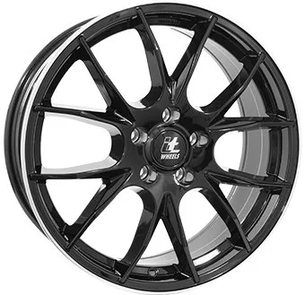 Alu platišče IT WHEELS KIRA 8,0x18 5x112 ET38 CH57,1 sijajno črna / poliran rob