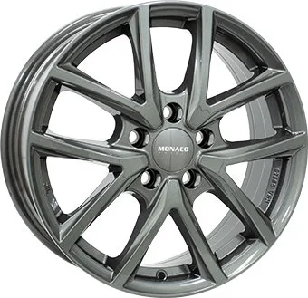 Alu platišče MONACO WHEELS CL2 7,0x17 5x100 ET37 CH57,1 temni antracit