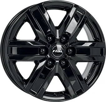 Alu platišče RIAL TRANSPORTER 6 6,5x16 6x130 ET62 CH84,1 sijajno črna