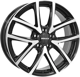 Alu platišče MONACO WHEELS CL2 8,0x20 5x120 ET39 CH72,6 sijajno črna / polirana