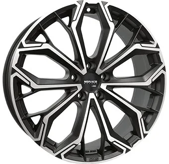 Alu platišče MONACO WHEELS GPC17 8,0x19 5x112 ET35 CH66,4 mat črna / polirana