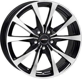 Alu platišče AUTEC BRIXEN 8,0x19 5x108 ET45 CH63,4 sijajno črna / polirana