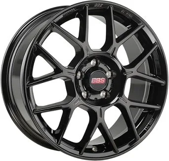 Alu platišče BBS XR 7,5x17 5x108 ET45 CH70 sijajno črna