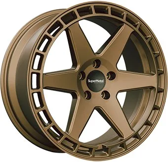 Alu platišče SUPER METAL CHARGER 9,0x20 6x120 ET40 CH74,6 mat bron