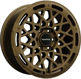 Alu platišče SUPER METAL CAGE 8,0x18 5x120 ET45 CH65,1 mat bron
