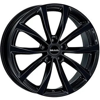 Alu platišče MAK WOLF 7,5x18 5x112 ET51 CH57,1 sijajno črna