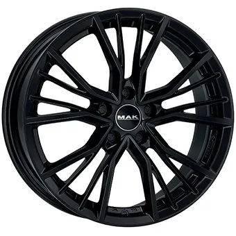 Alu platišče MAK UNION 10,0x22 5x112 ET19 CH66,4 sijajno črna