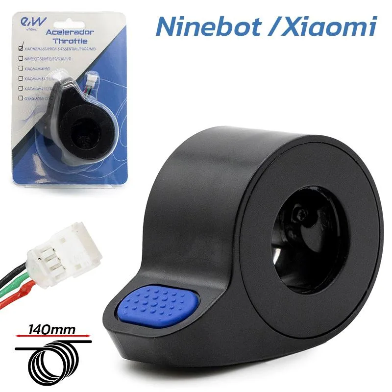 Modra ročica za plin za Ninebot in Xiaomi - konektor JST ZH