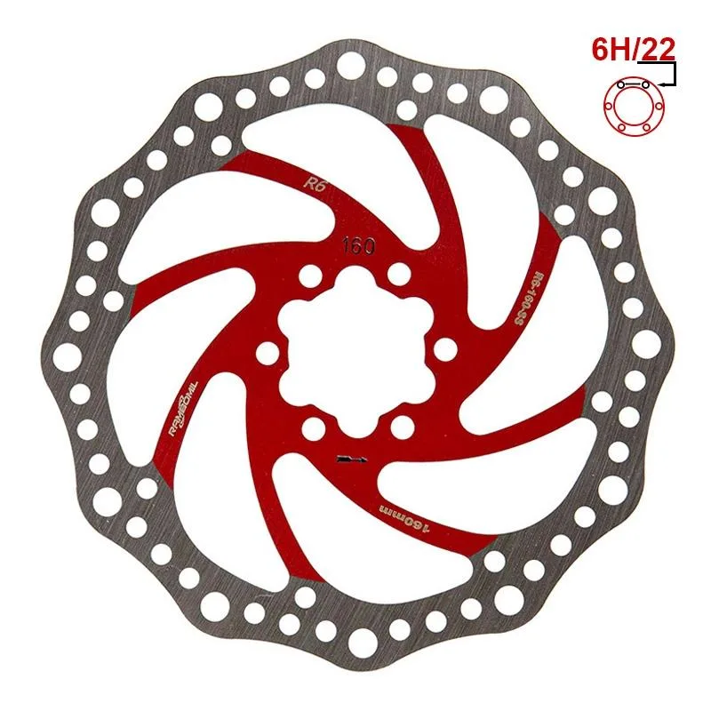 Zavorni disk R6.1 160 mm 6H [RAMBOMIL]
