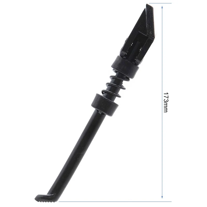 Črno stojalo 190 mm - z navpično oporo