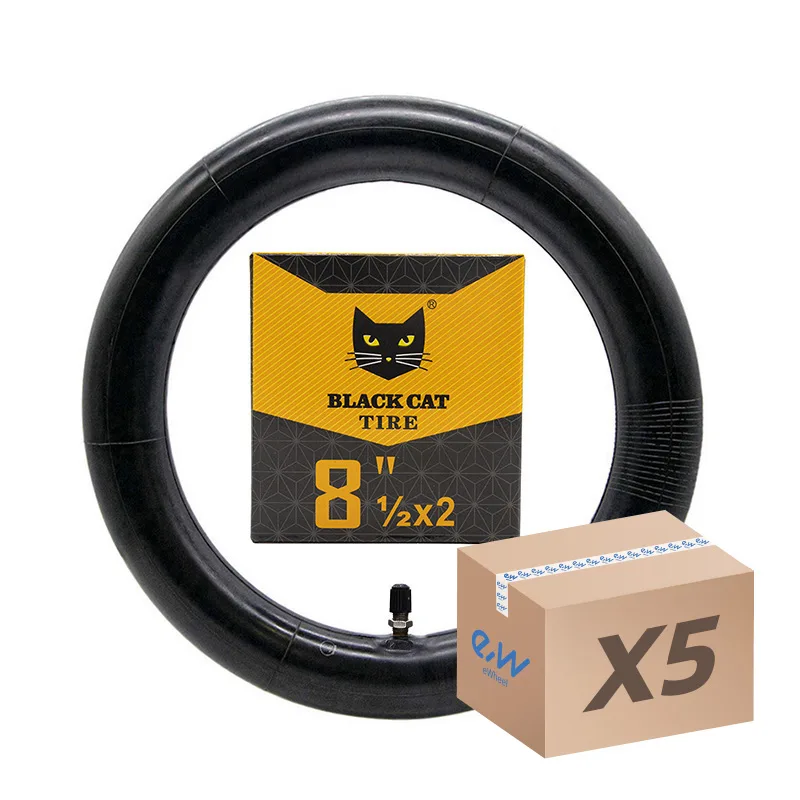 Zračnica 8.5x2 Black Cat - raven ventil - 5 kosov