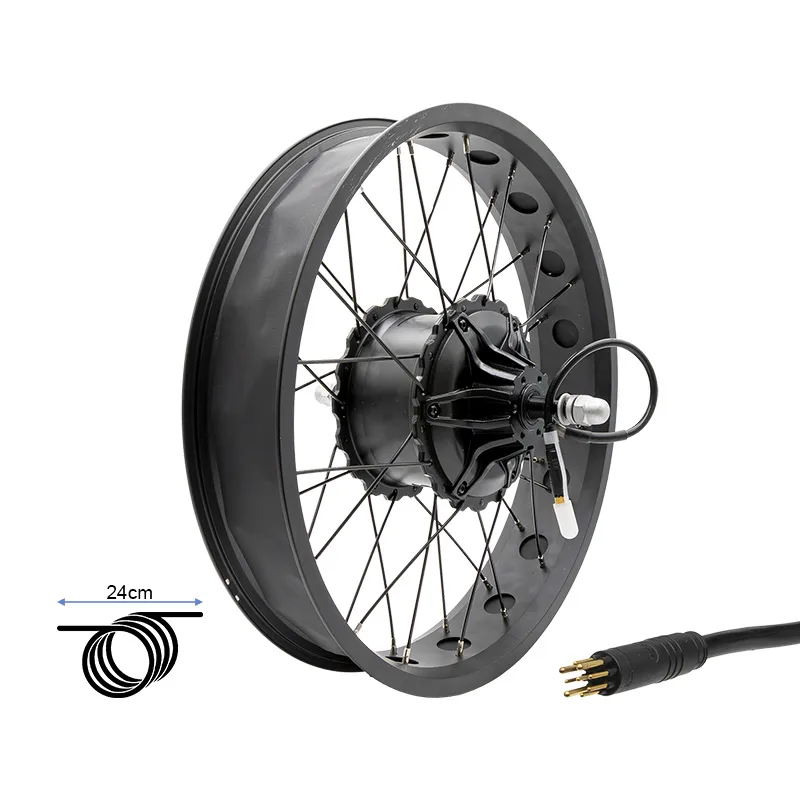 Zadnje platišče 20x4.0 z motorjem 250W 80Nm za COMMANDO/NAVY