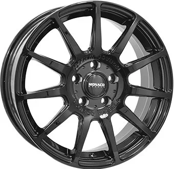 Alu platišče MONACO WHEELS RALLYE 7,0x17 5x100 ET35 CH57,1 sijajno črna